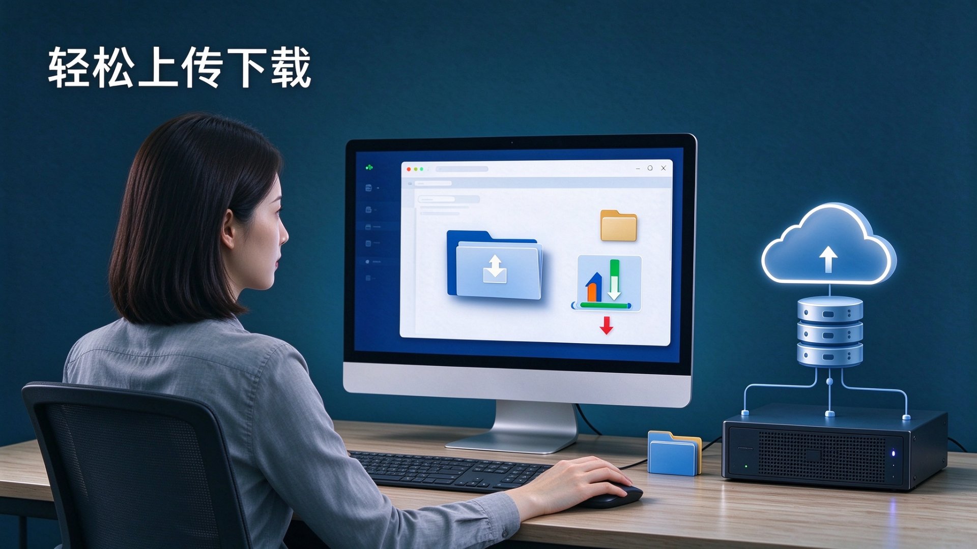 轻松上传下载